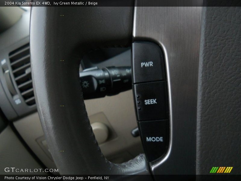 Ivy Green Metallic / Beige 2004 Kia Sorento EX 4WD