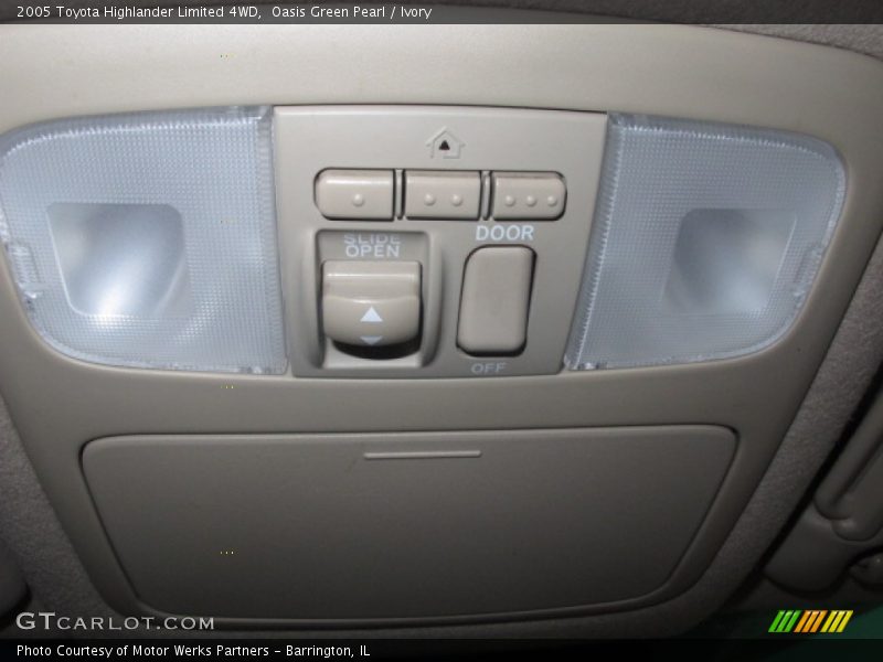 Oasis Green Pearl / Ivory 2005 Toyota Highlander Limited 4WD