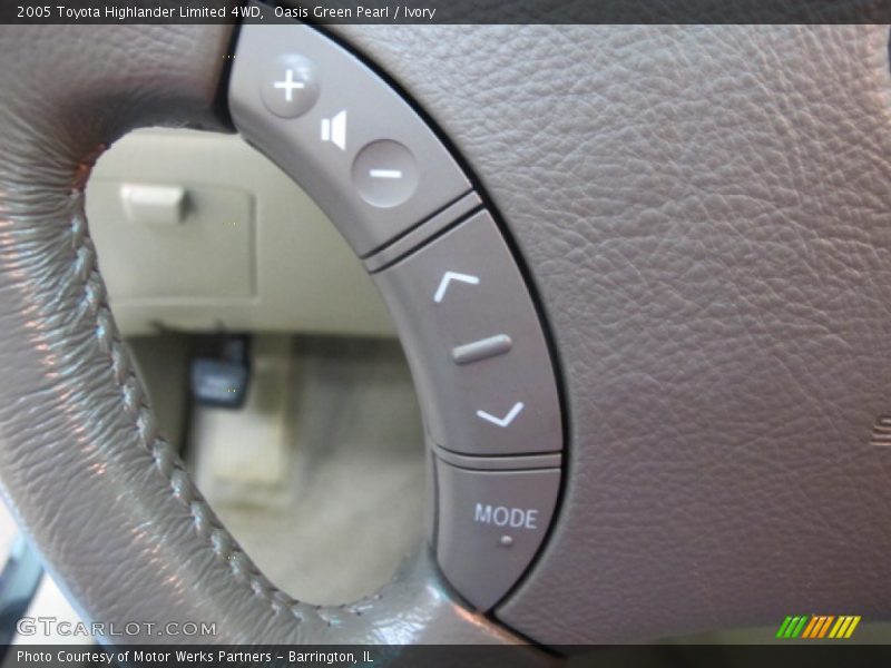 Oasis Green Pearl / Ivory 2005 Toyota Highlander Limited 4WD