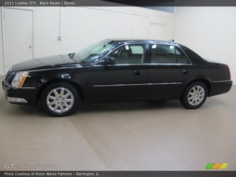 Black Raven / Ebony 2011 Cadillac DTS