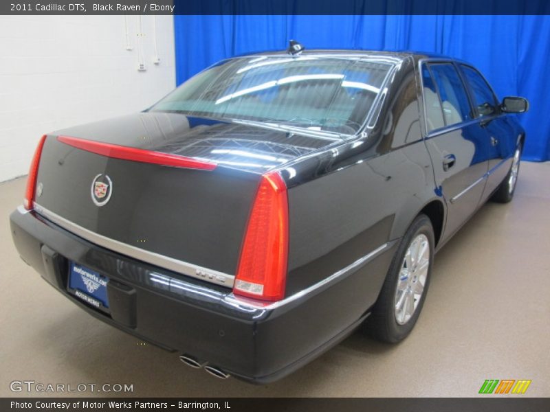 Black Raven / Ebony 2011 Cadillac DTS