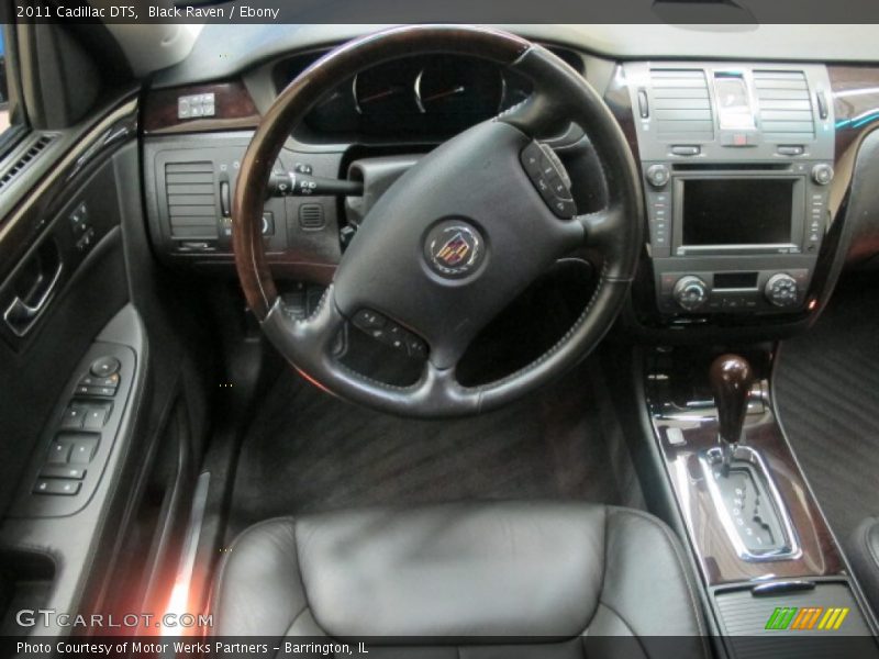 Black Raven / Ebony 2011 Cadillac DTS