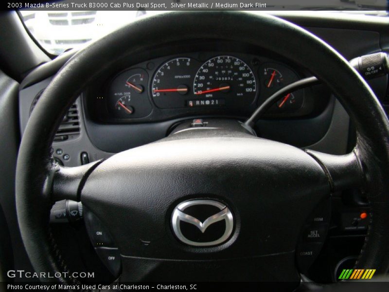 Silver Metallic / Medium Dark Flint 2003 Mazda B-Series Truck B3000 Cab Plus Dual Sport