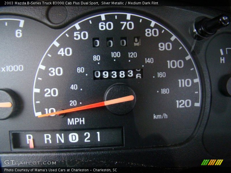 Silver Metallic / Medium Dark Flint 2003 Mazda B-Series Truck B3000 Cab Plus Dual Sport