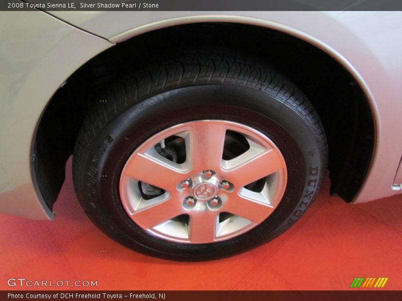 Silver Shadow Pearl / Stone 2008 Toyota Sienna LE