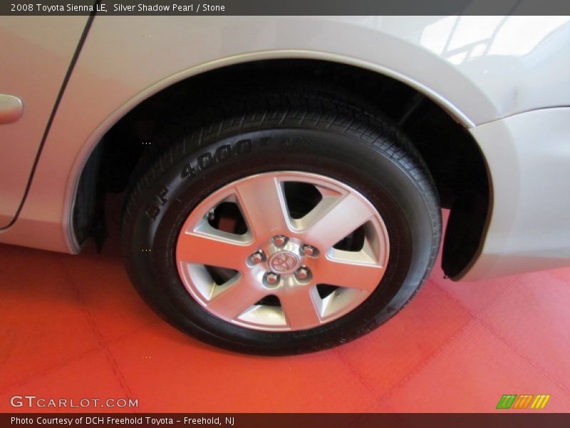 Silver Shadow Pearl / Stone 2008 Toyota Sienna LE