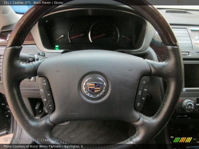 Black Raven / Ebony 2011 Cadillac DTS