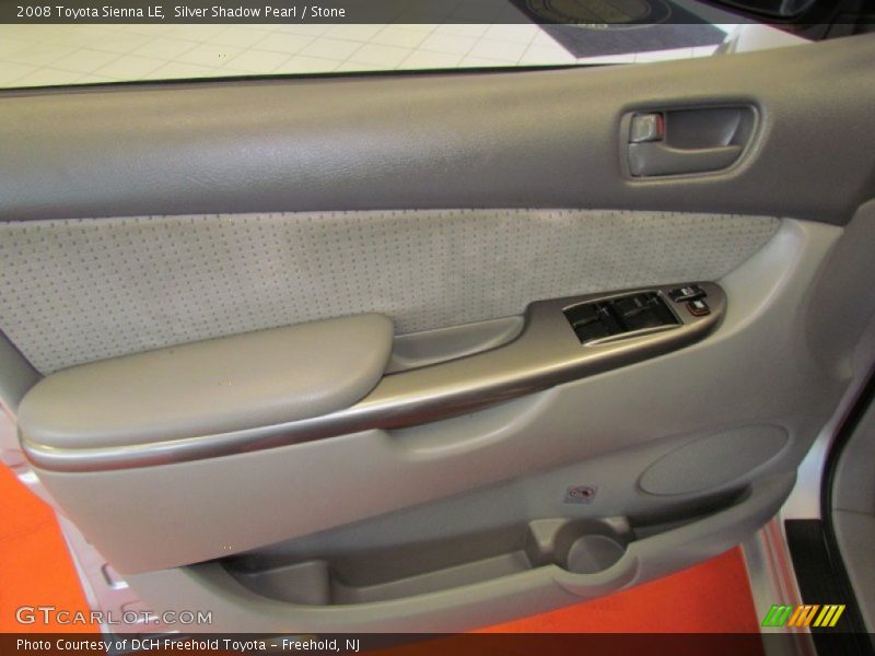 Silver Shadow Pearl / Stone 2008 Toyota Sienna LE
