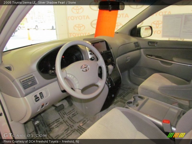 Silver Shadow Pearl / Stone 2008 Toyota Sienna LE