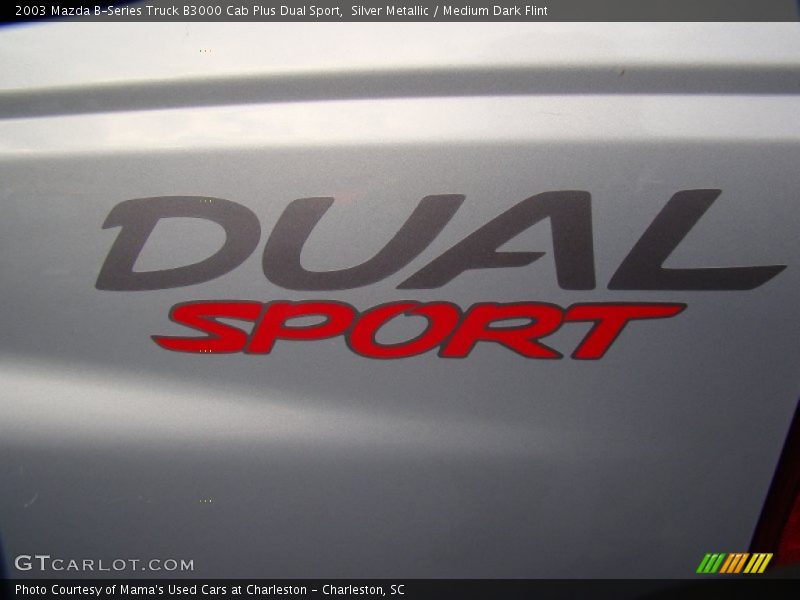 Silver Metallic / Medium Dark Flint 2003 Mazda B-Series Truck B3000 Cab Plus Dual Sport