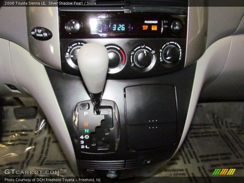 Silver Shadow Pearl / Stone 2008 Toyota Sienna LE