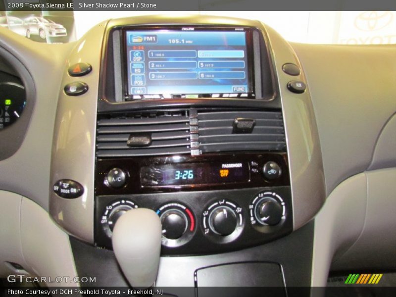 Silver Shadow Pearl / Stone 2008 Toyota Sienna LE