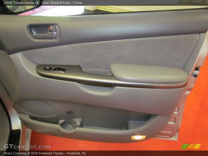 Silver Shadow Pearl / Stone 2008 Toyota Sienna LE