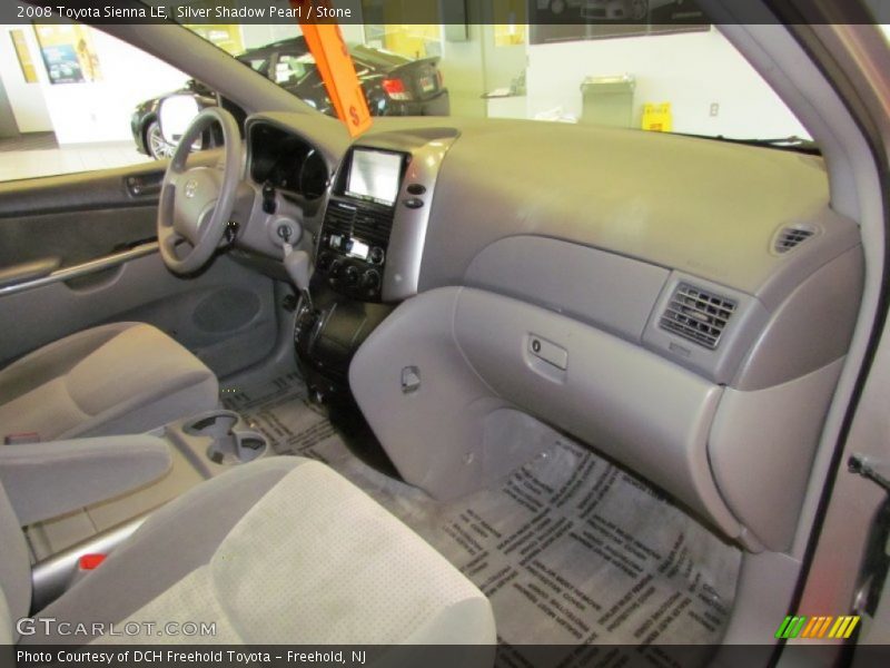 Silver Shadow Pearl / Stone 2008 Toyota Sienna LE