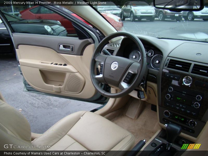  2009 Milan I4 Premier Medium Light Stone Interior