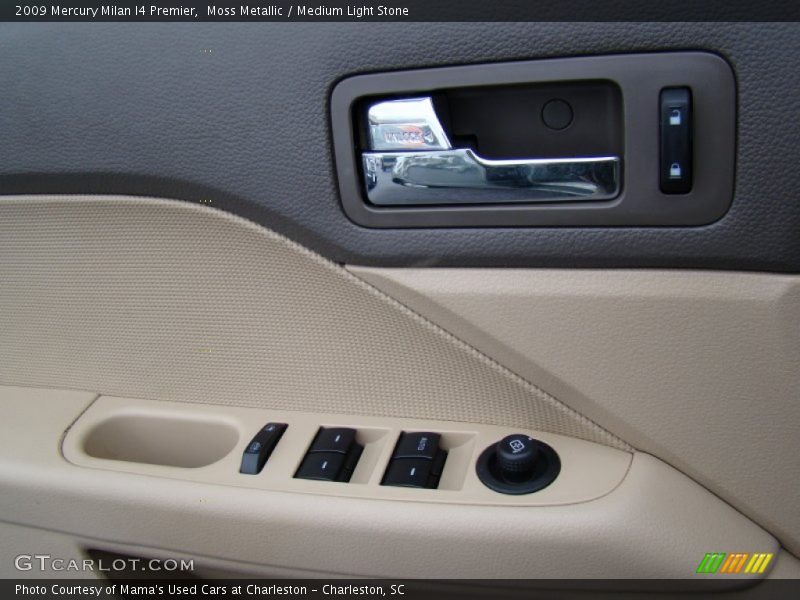 Moss Metallic / Medium Light Stone 2009 Mercury Milan I4 Premier