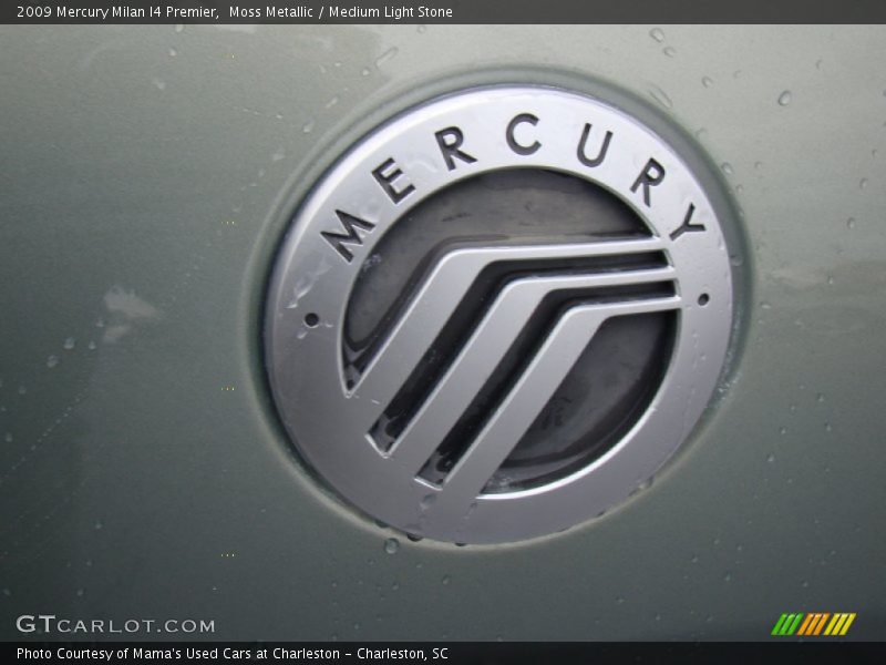 Moss Metallic / Medium Light Stone 2009 Mercury Milan I4 Premier