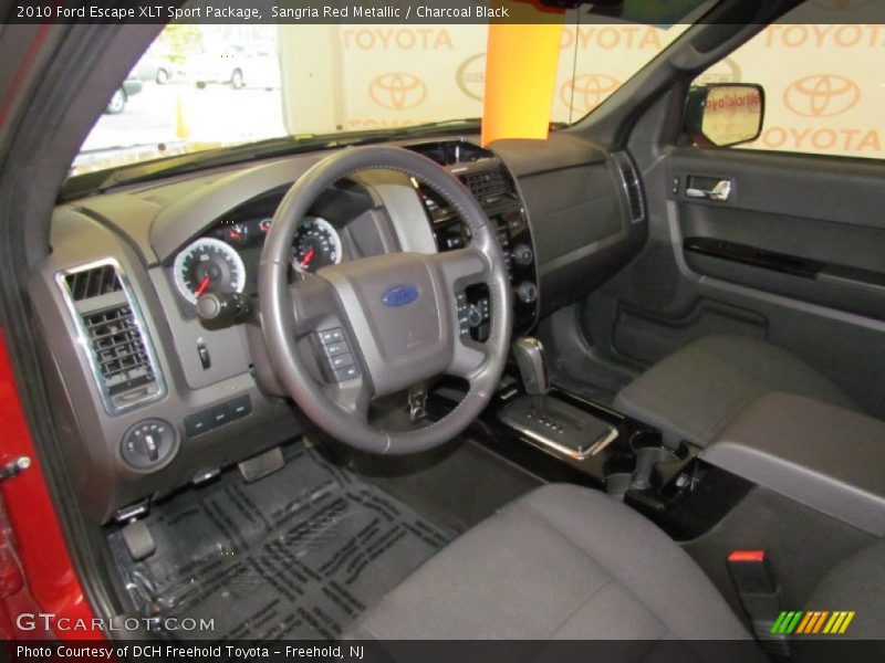 Sangria Red Metallic / Charcoal Black 2010 Ford Escape XLT Sport Package