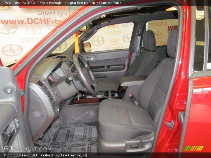 Sangria Red Metallic / Charcoal Black 2010 Ford Escape XLT Sport Package