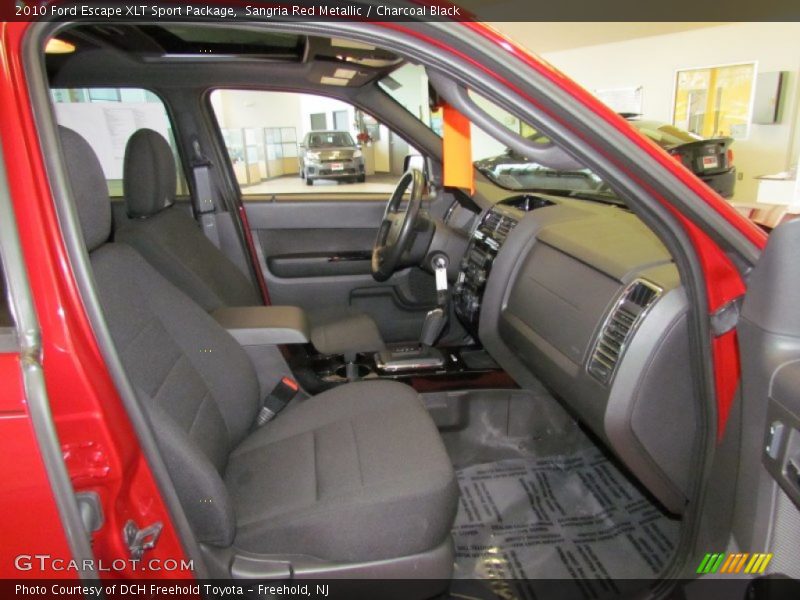Sangria Red Metallic / Charcoal Black 2010 Ford Escape XLT Sport Package