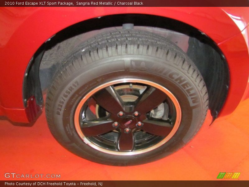 Sangria Red Metallic / Charcoal Black 2010 Ford Escape XLT Sport Package