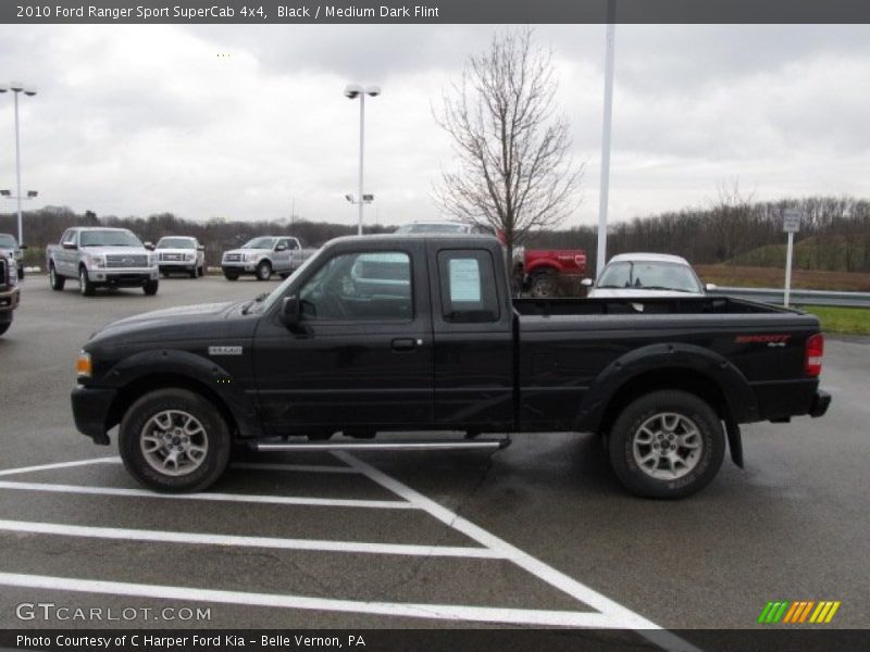  2010 Ranger Sport SuperCab 4x4 Black