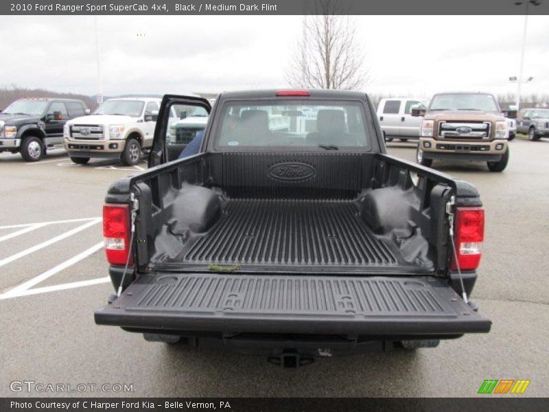 Black / Medium Dark Flint 2010 Ford Ranger Sport SuperCab 4x4