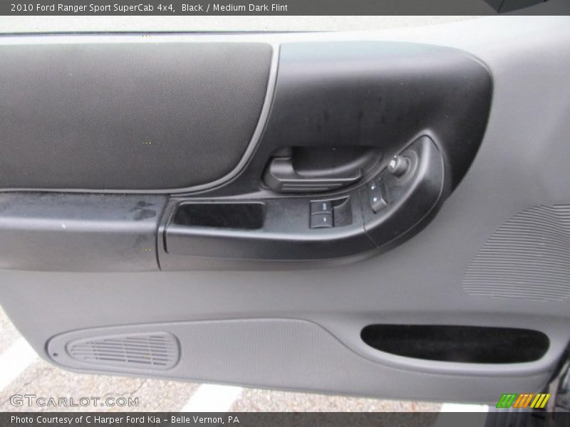 Black / Medium Dark Flint 2010 Ford Ranger Sport SuperCab 4x4