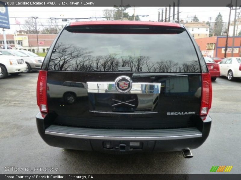 Black Raven / Ebony 2008 Cadillac Escalade AWD