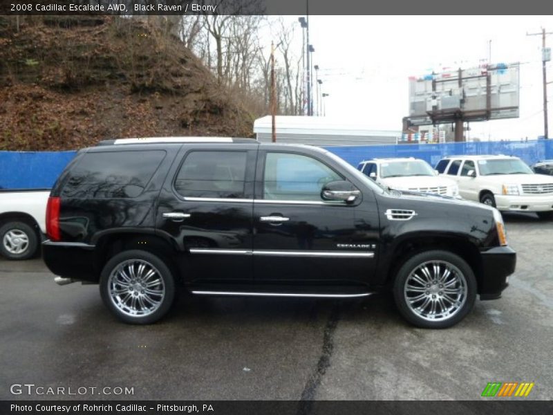 Black Raven / Ebony 2008 Cadillac Escalade AWD