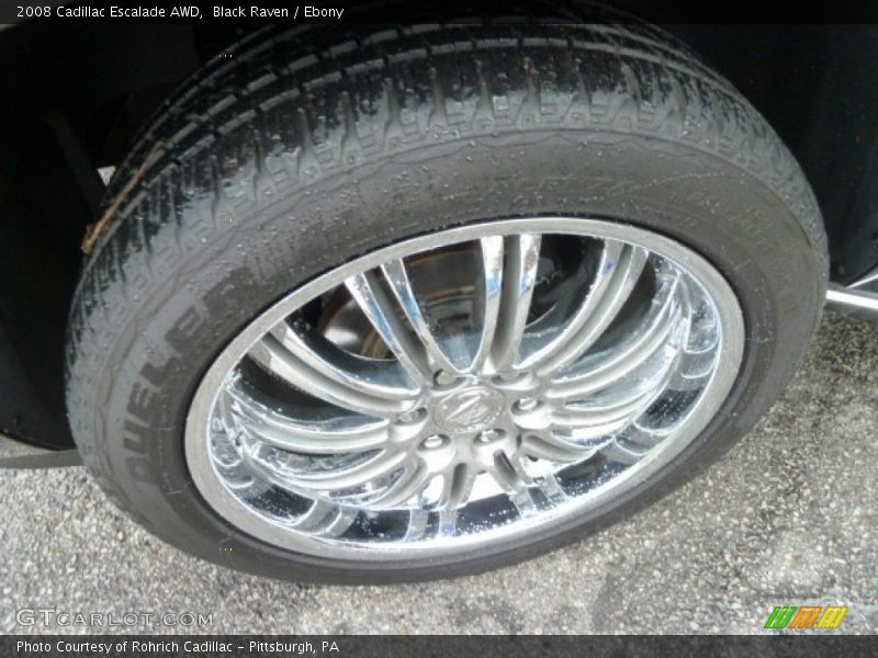 Black Raven / Ebony 2008 Cadillac Escalade AWD