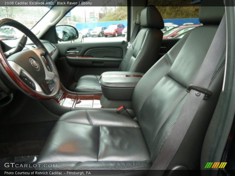 Black Raven / Ebony 2008 Cadillac Escalade AWD