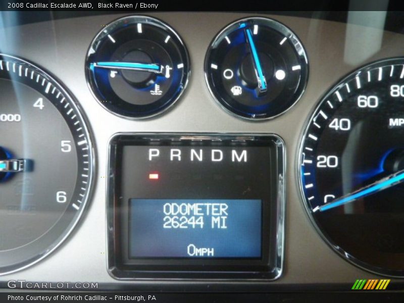 Black Raven / Ebony 2008 Cadillac Escalade AWD