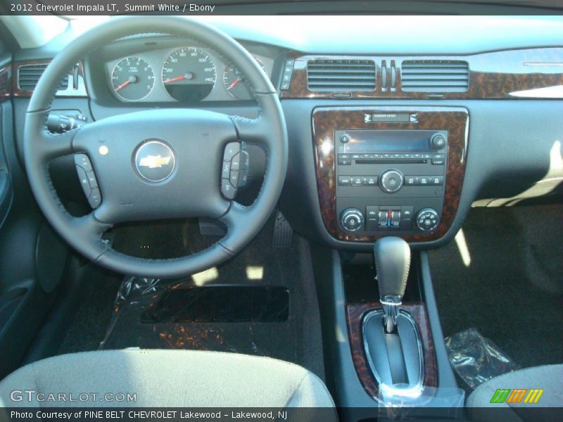 Summit White / Ebony 2012 Chevrolet Impala LT