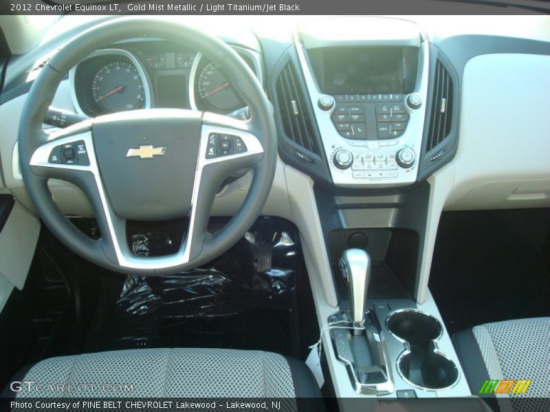 Gold Mist Metallic / Light Titanium/Jet Black 2012 Chevrolet Equinox LT