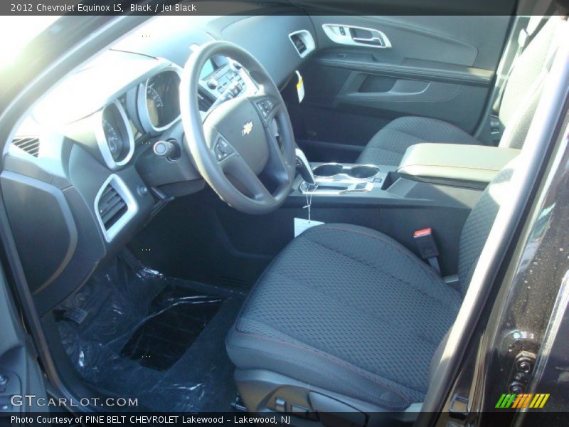 Black / Jet Black 2012 Chevrolet Equinox LS