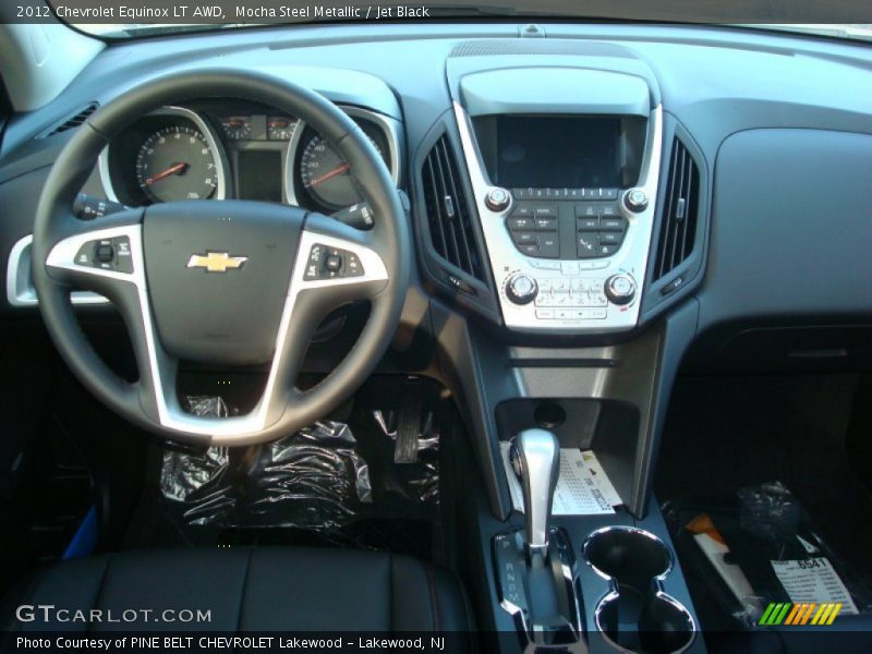 Mocha Steel Metallic / Jet Black 2012 Chevrolet Equinox LT AWD
