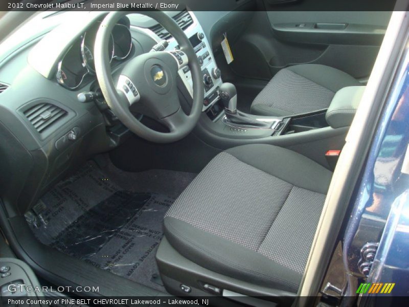Imperial Blue Metallic / Ebony 2012 Chevrolet Malibu LT