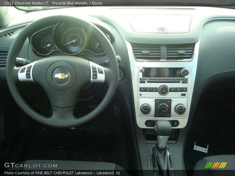 Imperial Blue Metallic / Ebony 2012 Chevrolet Malibu LT