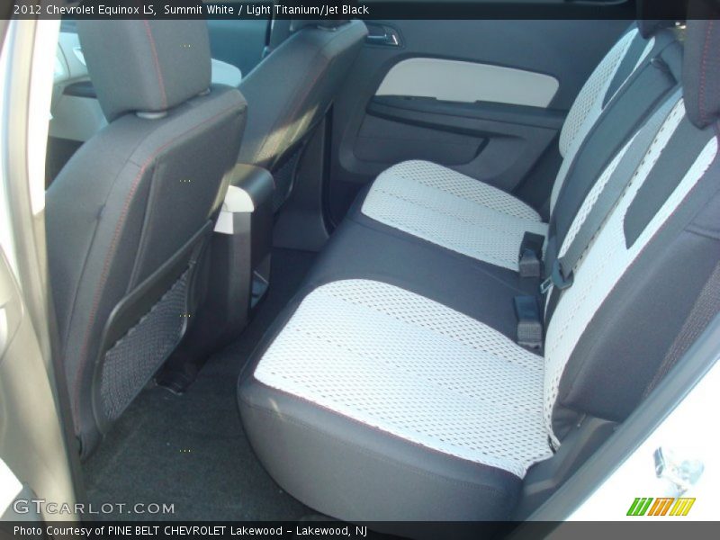 Summit White / Light Titanium/Jet Black 2012 Chevrolet Equinox LS