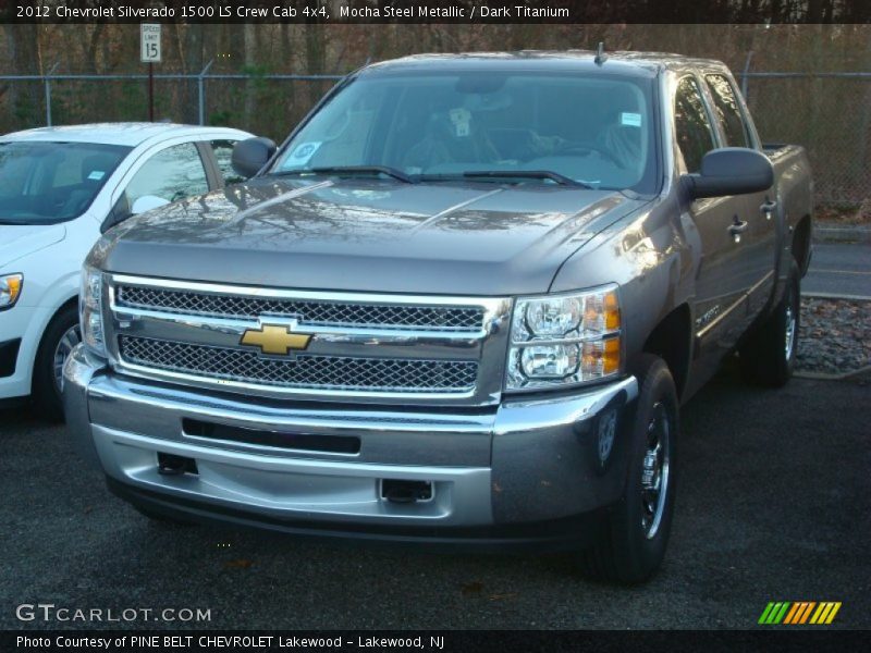 Mocha Steel Metallic / Dark Titanium 2012 Chevrolet Silverado 1500 LS Crew Cab 4x4