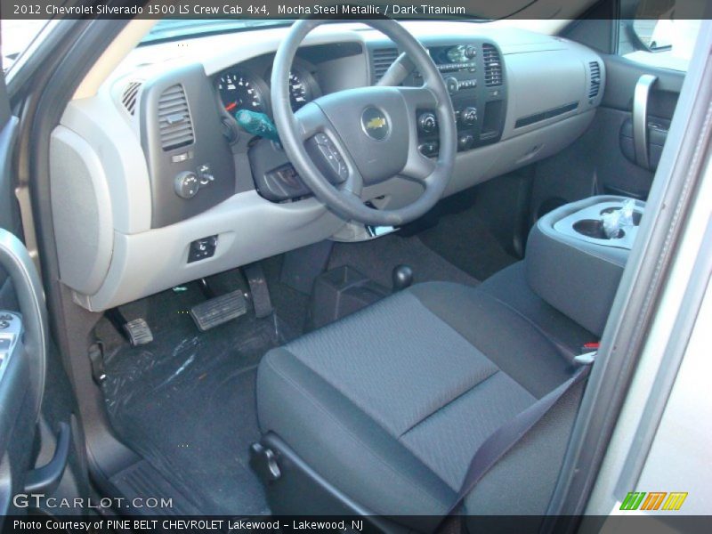  2012 Silverado 1500 LS Crew Cab 4x4 Dark Titanium Interior