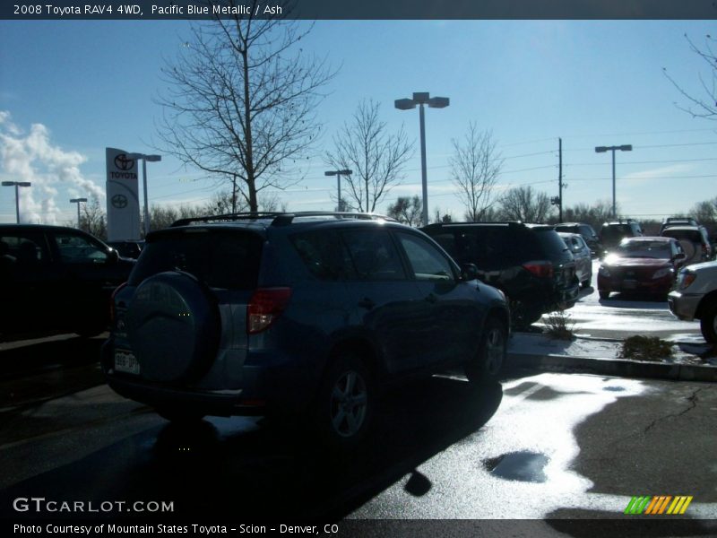 Pacific Blue Metallic / Ash 2008 Toyota RAV4 4WD