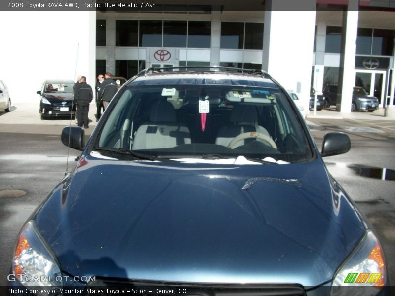 Pacific Blue Metallic / Ash 2008 Toyota RAV4 4WD