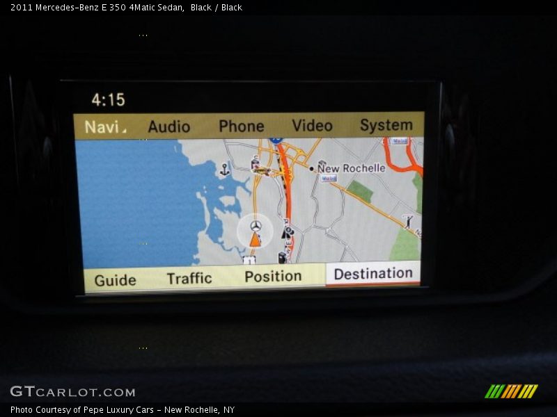 Black / Black 2011 Mercedes-Benz E 350 4Matic Sedan