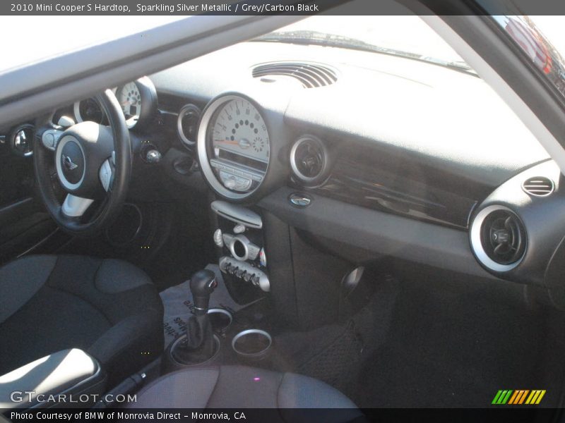Sparkling Silver Metallic / Grey/Carbon Black 2010 Mini Cooper S Hardtop