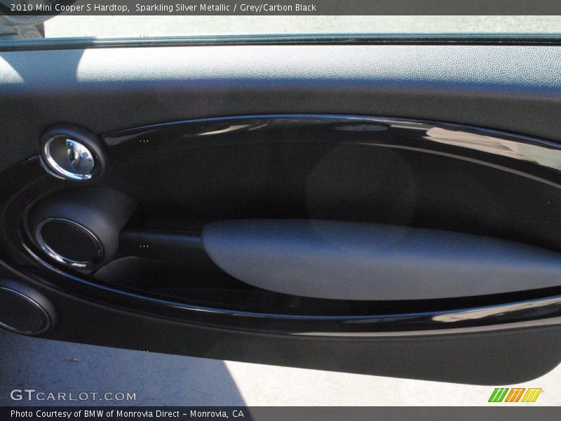 Sparkling Silver Metallic / Grey/Carbon Black 2010 Mini Cooper S Hardtop