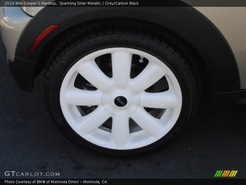Sparkling Silver Metallic / Grey/Carbon Black 2010 Mini Cooper S Hardtop