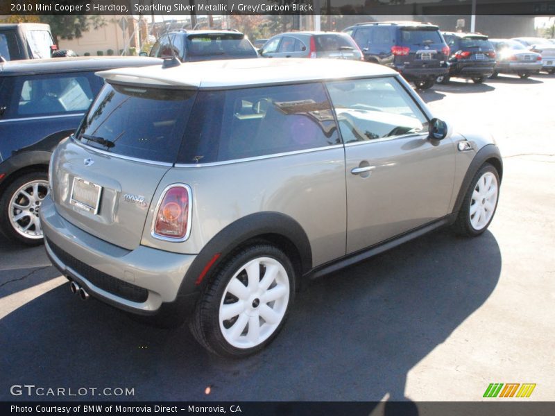 Sparkling Silver Metallic / Grey/Carbon Black 2010 Mini Cooper S Hardtop