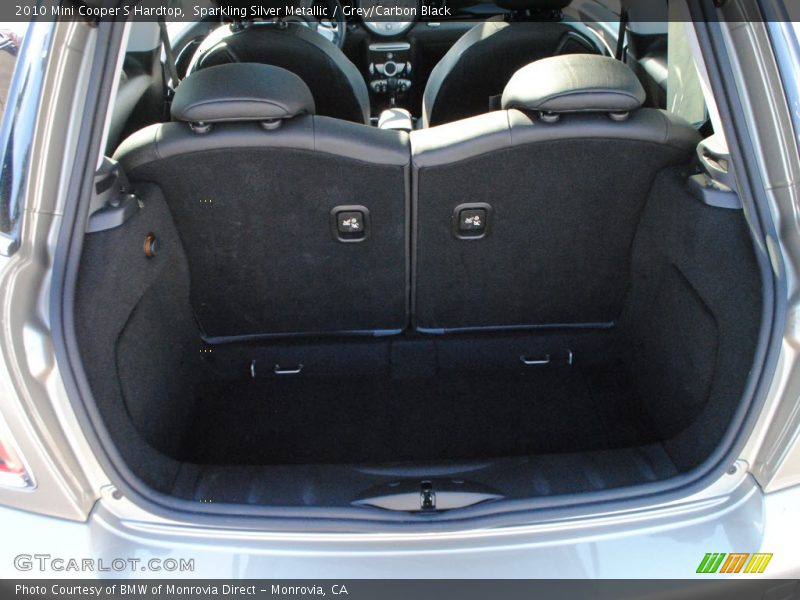 Sparkling Silver Metallic / Grey/Carbon Black 2010 Mini Cooper S Hardtop